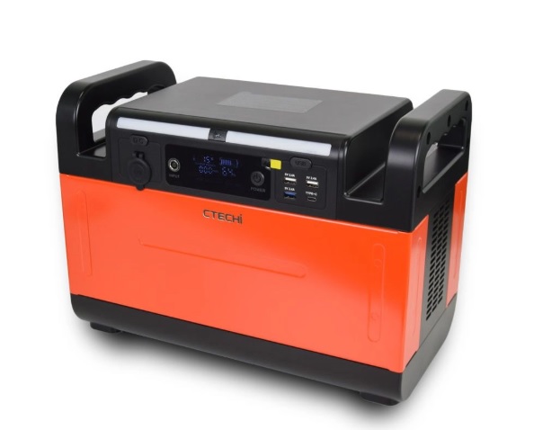 Зарядна станція CTECHi GT1200 потужністю 1200Вт/1008Вт·год